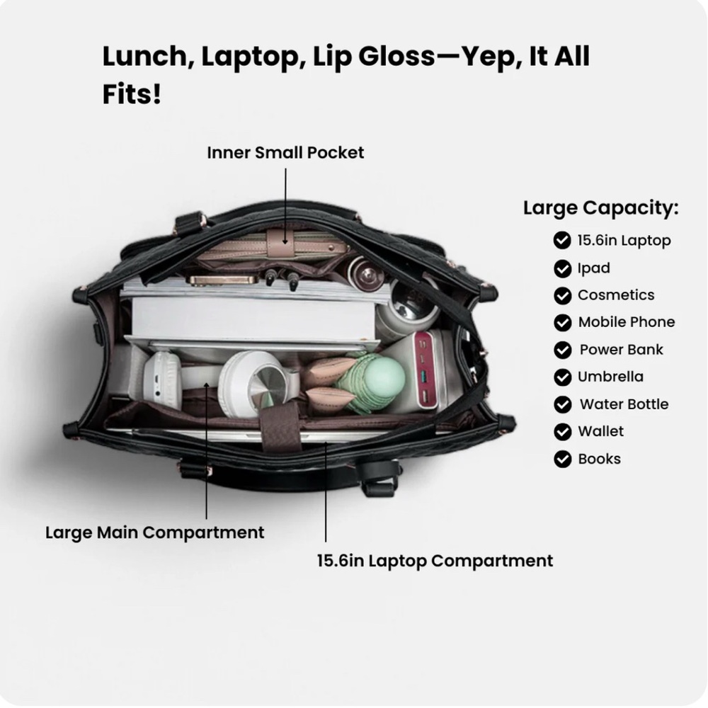 The Classic Lunch Tote - daily bag - Picture 8 of 8